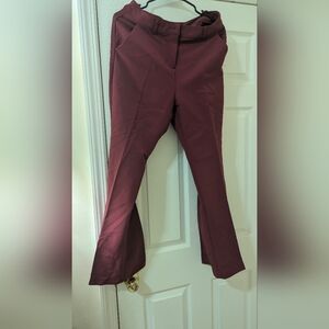 Women's Burgundy Pants